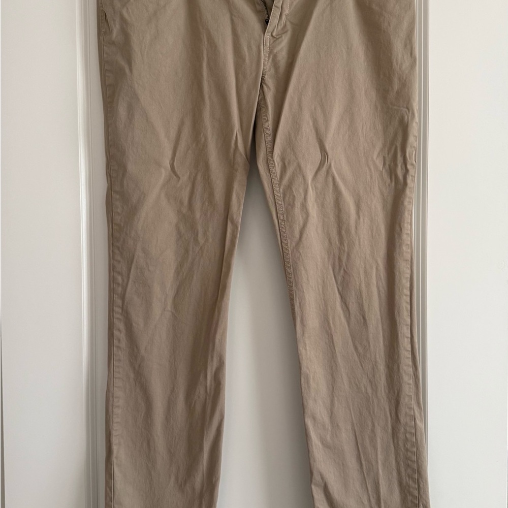 Kenneth Cole Men's Beige Chinos - Picture 3 of 5